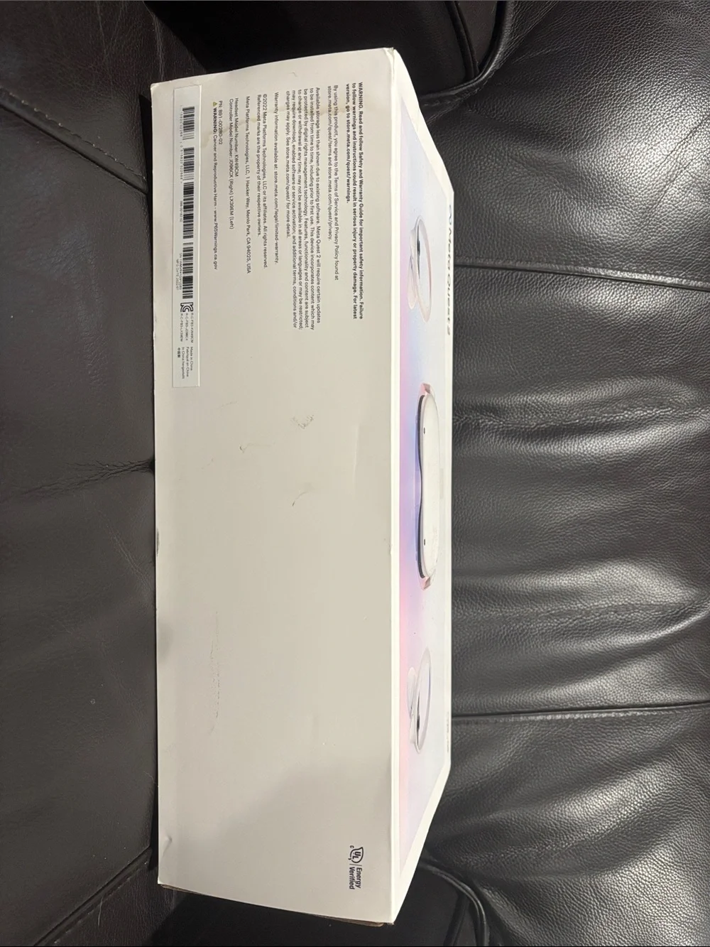 Oculus White VR Headset with White Controllers in Box